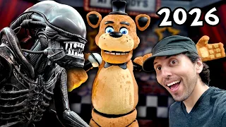 ¡ASÍ SON los NUEVOS ANIMATRÓNICOS de HALLOWEEN 2026!