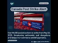 Canada Post Strike 2025 Mail Services at Risk Nationwide