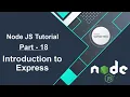 Node JS Tutorial - Introduction to Express