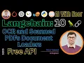 Extract Text from PDF with OCR in LangChain Full Setup in VS Code LangChain Tutorial 10