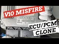 AUDI MED9 1 ECU CLONING 2008 AUDI S6 V10 ENGINE FLEX TOOL