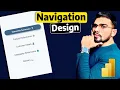 Power BI Page Navigation Made Easy Navigation Buttons Tutorial