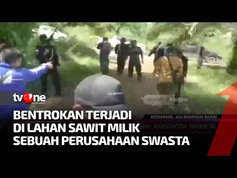 Anggota Brimob Bentrok dengan Warga di Ketapang