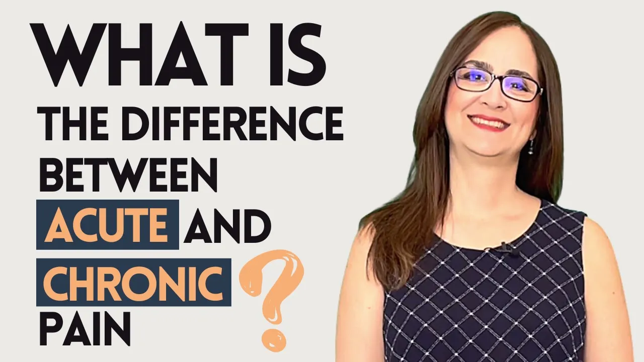 #106 Acute and Chronic pain. What is the difference?