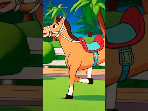 चल मेरे घोड़े, Chal Mere Ghode  #pathshalakavita #nurseryrhymes #kidsvideo #shorts #horsevideo