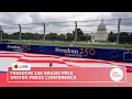 Live Freedom 250 Grand Prix press conference with IndyCar drivers