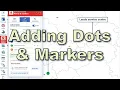 Add Dots Markers Callouts and Location Keys VectorMaps uk