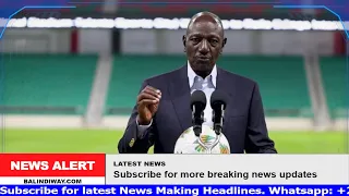President Ruto Big announcement about Raila Odinga Stadium shakes opposition!🔥