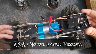 CUSTOM WPL METAL 370 MOTOR UPGRADE - GOT DIRT RC