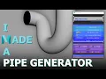 Pipe Generator for Maya