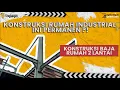Lagu STRUKTUR BAJA WF RUMAH 2 LANTAI KONSEP INDUSTRIAL !!