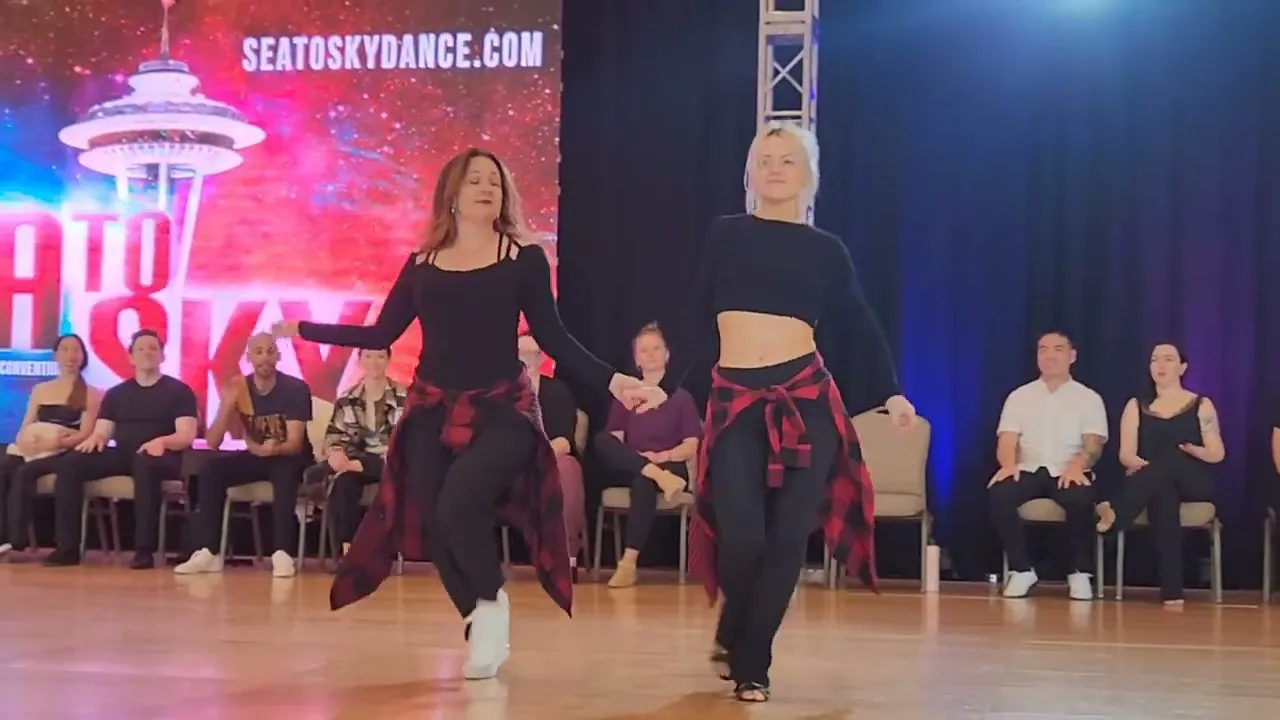 "Walk That Walk" Tessa Cunningham Munroe & Jen Malcom -Ad/All-Stars Strictly Finals Sea to Sky 2023