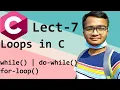 Looping in C for-loop while-loop do-while loop Programming in C Lect-7