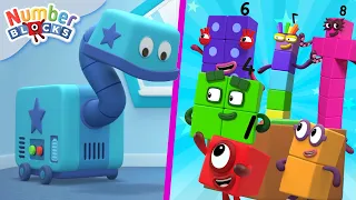 Sorty and Other Numberblock Friends | Learn to Count for Kids Compilation | Numberblocks