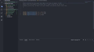 JavaScript Coding Question All Else Equal