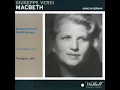 Macbeth (Sung in German) , Act I: Act I: Nie hab ich solche Nacht erlebt (Banquo, Macduff,...