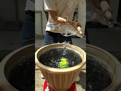 slow motion effect video #water #slowmotion #youtubeshorts #asmr