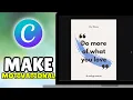 How To Make Motivational Thumbnail Motivational Poster In Canva 2026 - Full Guide