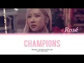 Lagu BLACKPINK - CHAMPIONS (LEAKED AUDIO) | Lyrics + color coded 