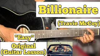 Download Billionaire - Travie McCoy ft Bruno Mars | Guitar Lesson | Easy Chords | MP3