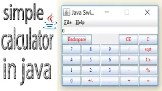 Java programming tutorial - Building a Basic Calculator