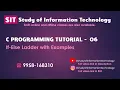 17 If Else Ladder in C Programming Syntax Day Name Grade Largest Number Leap Year Examples