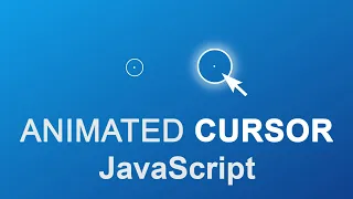 Animated Cursor Moving Animation Effect using CSS and JavaScript
