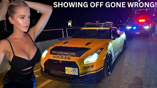 COP IMPOUNDS GTR ON OUR FIRST DATE...