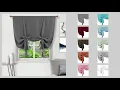 DWCN Tie Up Blackout Curtains for Kitchen