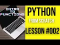 PYTHON LESSON 002 CS1101 - UOPEOPLE Computer Science