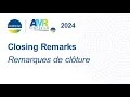 2024 AMR Symposium – Closing Remarks // Remarques de clôture