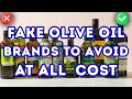 15 FAKE Olive Oil Brands to AVOID at All Costs (And How to Spot Real Olive Oil)