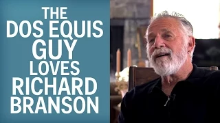 Dos Equis Most Interesting Man Loves Richard Branson