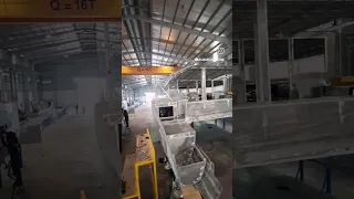 Catamaran shell almost complete #welding #aluminiumfabrication #performanceboats #boatbuild