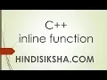 C Inline functions in Hindi