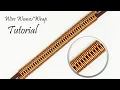 Wire weaving tutorial - basic wire weaving pattern for beginners wire wrap techniques 2 base wires