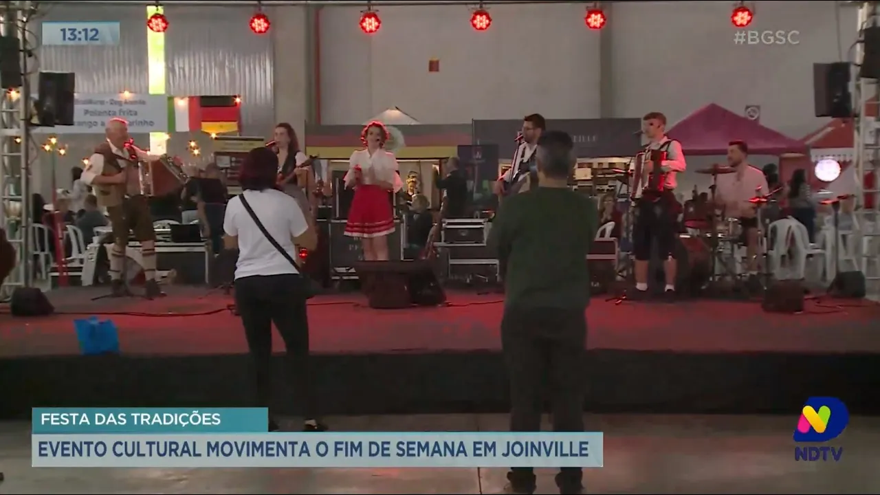 Festa das Tradições: evento cultural movimenta o fim de semana, em Joinville