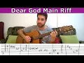 Download Lagu Tutorial: Dear God main riff (Avenged Sevenfold) - Guitar Lesson w/ TAB