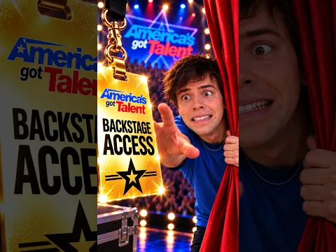 I Snuck Into Americas Got Talent 🥱