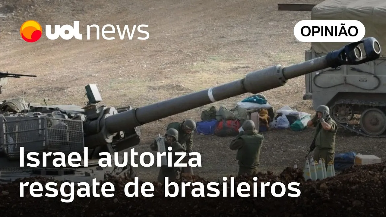 Israel autoriza resgate de brasileiros; 1º voo deve chegar a Brasília na quarta-feira (11)