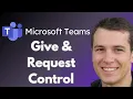 How to Give or Request Control in Microsoft Teams Quick Guide