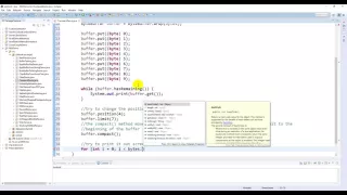 Java NIO - ByteBuffer compact demo