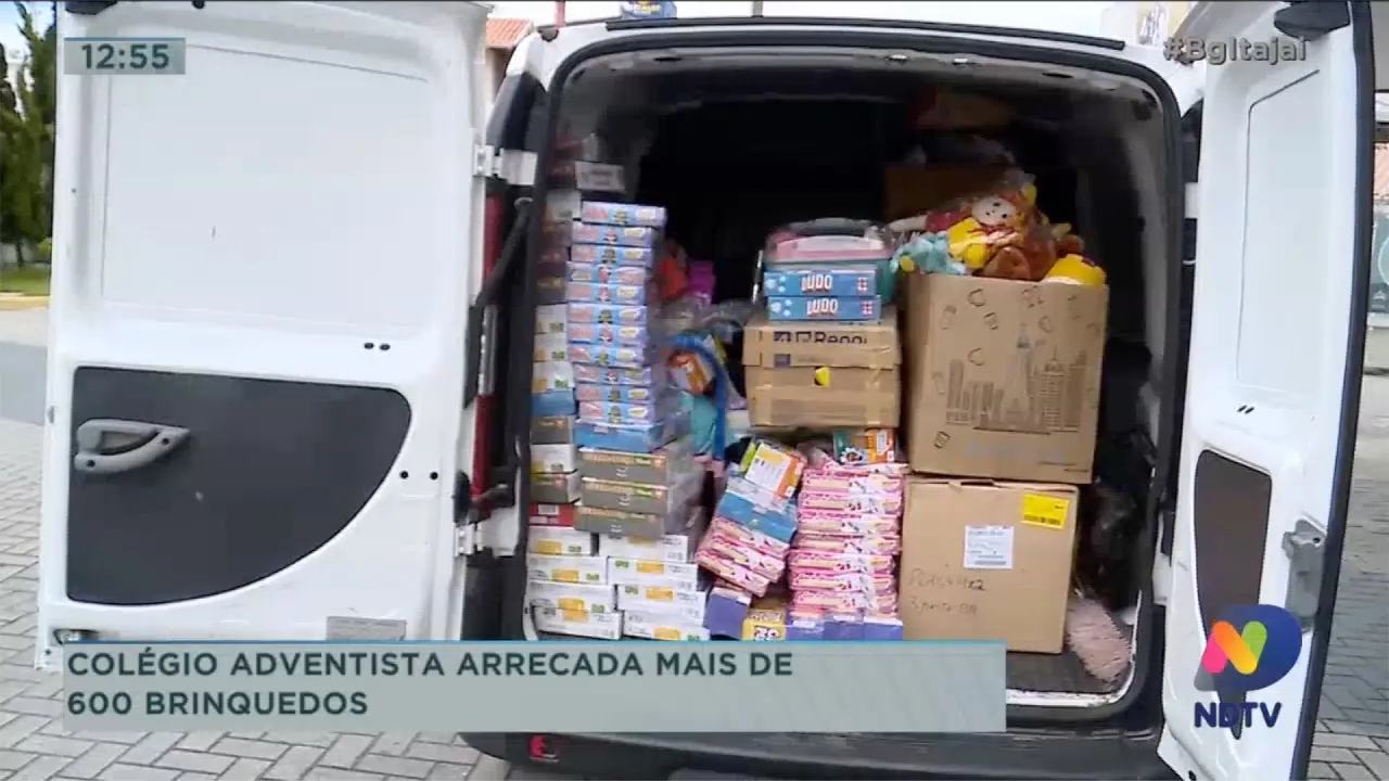 Colégio Adventista arrecada mais de 600 brinquedos