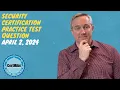 CertMike Practice Test Question 2024