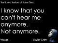 Skylar Grey - Words Lyrics Video