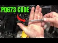 P0673 Code Cylinder 3 Glow Plug Circuit Malfunction