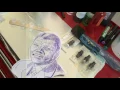Nelson Mandela tattoo by Norman