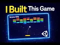 I Built an Infinite Brick Breaker Game in Unity Beginner Project