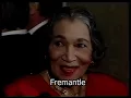 Royal film Premiere Elisabeth Welch Madame Sousatzka singer Interview 1989