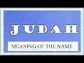 MEANING OF THE NAME JUDAH FUN FACTS HOROSCOPE